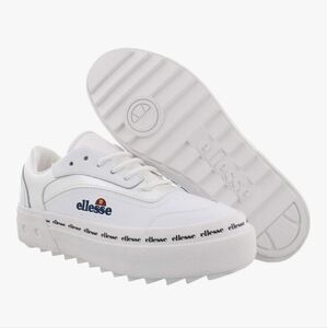 Ellesse NWT Alzina Leather White Shoes Size 10